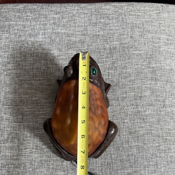 Reptile Frog Lamp with Orange Shell - Picture 7 of 8